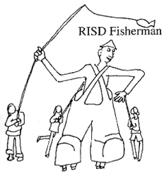RISD Fisherman outside